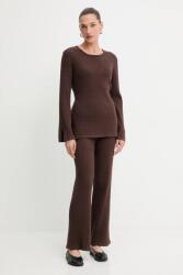 Answear. LAB Answear Lab bluză și pantaloni BBYA-DKD01P_88X (qt91025.fms)