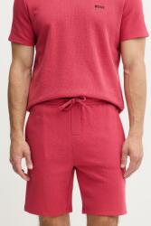 BOSS pantaloni scurți de loungewear bărbați cu bumbac Waffle Shorts 99KK-BIM0Z1_33A (50535884)