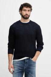 Benetton pulover pentru bărbați, cu amestec de in PPY2-SWM05J_59X (1DC3U10BK)