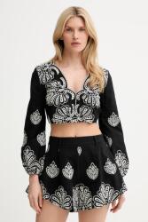 Answear. LAB Answear Lab bluză și pantaloni scurți BBYA-DKD05E_99X (56899.flk)