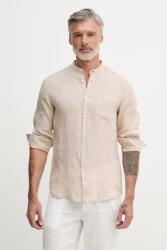 Benetton cămașă pentru bărbați, din in PPYA-KDM0BB_80X (5BKU5QL08)