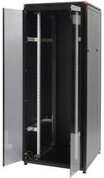 Gunko ELGP 42U 800x800 мм. , 19" Комуникационен шкаф със стъклена врата, черен (ELGP42U8080BL221)