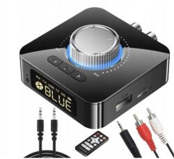 Vaorlo M5 LED Receptor/emițător audio Bluetooth 5.0, 3, 5mm AUX, RCA, microSD, USB, IR (XXX)