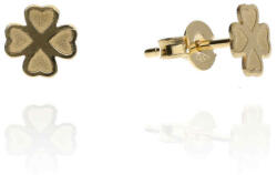 Gold earrings for ladies AU86543 - 14 karátos arany női beszúrós fülbevaló (AU86543)
