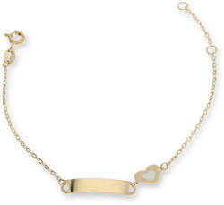 Gold bracelets AU86661 - 14 karátos arany baba karlánc Hossz: 12 - 14 cm (AU86661)