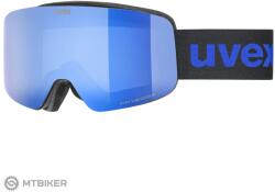 uvex pwdr fm szemüveg, black matt dl/blue-clear