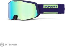 100% 100% SNOWCRAFT S szemüveg, padlizsán/HiPER mirror green