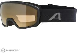Alpina Scarabeo Q-lite gyerek szemüveg, black matt/gold