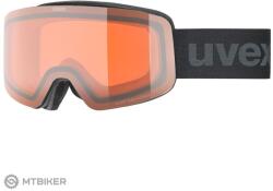 uvex pwdr LG gyerek szemüveg, black matt/lasergold-clear