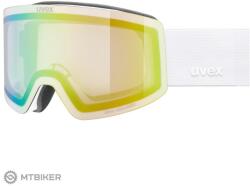 uvex Provoqe V szemüveg, white matt/green-clear s1-3