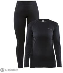 Craft CORE Warm Baselayer női szett, fekete (L)