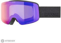 uvex pwdr FM szemüveg, black matt/ruby green-clear