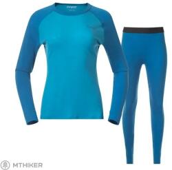 Bergans of Norway Allround Merino Baselayer női szett, aqua lagoon/dark aqua lagoon (S)