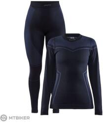 Craft CORE Dry Fuseknit női szett, fekete (S)