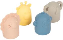 Small foot Silicone Bath Toy Set jucărie pentru apă 12m+ 4 buc