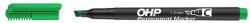 ICO OHP C 1-3mm vágott zöld permanent marker (9580042002)