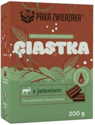 Paka Zwierzaka biscuiți cu vânat și ceai verde 200 g gustări pentru câini