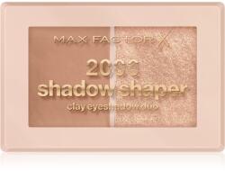 MAX Factor 2000 Calorie Shadow Shaper duo szemhéjfesték árnyalat 020 Bronze Glaze 4 g