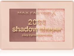 MAX Factor 2000 Calorie Shadow Shaper duo fard ochi culoare 010 Clay Gleam 4 g