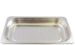 Bosch Tava mica perforata BOSCH HEZ36D163G - 00577553, L32.5cm, l17.6cm, H4cm, G0.2kg, Inox AISI 304 GN1/3 (HEZ36D163G)