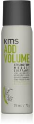 KMS Add Volume Styling Foam spumă de styling pentru păr cu volum 75 ml