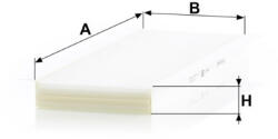 Mann-filter Utastér - Kabin szűrő Mann Filter CU 3649 (CU3649)