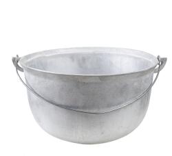 Z-TOOLS Élelmiszeripari alumínium üst, űrtartalom 40L, kerek fenekű / EXT 8054 (EXT8054)
