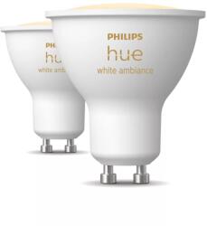Philips Bec LED inteligent PHILIPS HUE 4.2W GU10 Bluetooth, Zigbee (2 buc. ) (8720169230033)