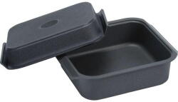 Gaggenau Vas cu capac GAGGENAU Full Size Roaster GN340230 - 00570316, Gastronorm roaster GN2/3, L35.4cm, l32.5cm, H16.5cm, Aluminiu turnat cu invelis anti-aderent, Pot fi folosite drept vase separat, Negru (GN