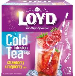  Loyd Tea Pyramid hidegen főzött eper-málna tea 30g