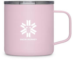 Snow Monkey Booster thermo bögre rózsaszín