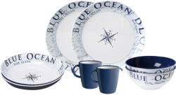Brunner Set tête-à-tête Blue Ocean 8 pcs edénykészlet fehér