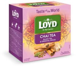  Loyd Tea Pyramid World chai tea fekete tea és keleti fűszerek 36g