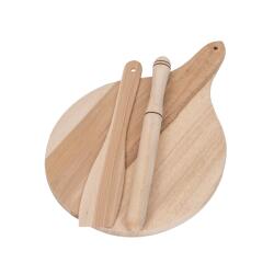 Z-tools szett puliszkához, 3 db, bükkfából, vastagsága 20mm (EXT6088)