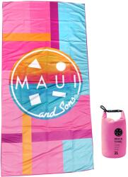 Maui & Sons Prosop Plajă MAUI&SONS Microfibră Dryfast 90x180cm Print Original Surf Roz (4953) Prosop