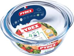 Pyrex sütőedény fedővel, 2, 1 l üveg (204A000/7743)