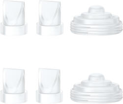 Momcozy M5 mellszívó szelep, membrán felújító szett (4+2 db) - kompatibilis, BPA- mentes (78)