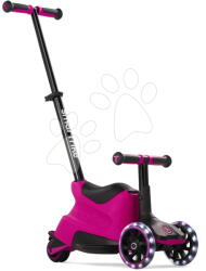 smarTrike Bébitaxi és roller 2in1 háromkerekű LED kerekekkel Xtend Scooter Ride-on Pink smarTrike tolókarral és állítható magassággal és tárolóhellyel 1-től 12 éves korig (ST2401301)