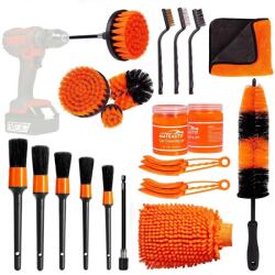 TIMELESS Tools 20 részes autótisztító és ápoló készlet külső és belső felületekre (5999127703107)