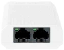 Hikvision Repetor Poe Hikvision Ds-3e0503dp-e/r 1 X Gigabit Poe In Port Si 2 X Gigabit Poe Out Port, Buget Poe 30w, Dimensiuni 88.0 Mm X 22.0 Mm X 58.0 Mm, Greutate 0.058 Kg, Montare Pe Birou (DS-3E0503DP-E/R) 
