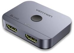 Vention Селектор Vention AKPH0, от HDMI(м) към 2x HDMI(ж), сив, 8K@60Hz (AKPH0)