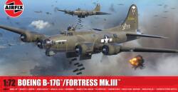 Airfix Model de asamblat Airfix Militari: Avioane - Bombardier american Boeing B-17G/Fortress Mk. III (AIR08018A)