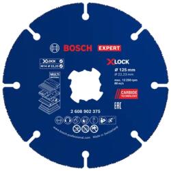 Bosch Disc taiere lemn/plastic din carbura Bosch EXPERT Multi Material, X-Lock, 125x22.23mm (2608902375) Disc de taiere
