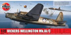Airfix Model de asamblat Airfix Militari: Avioane - Bombardier mediu britanic Vickers Wellington Mk. IA/C (AIR08019A)