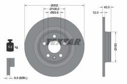 TEXTAR Disc frana TEXTAR 92295105