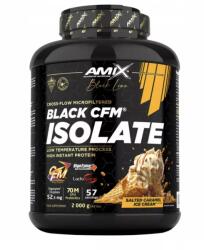 Amix Nutrition - Black CFM Isolate - Tejsavófehérje izolátum - sós karamell fagyi íz - 2000g