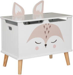 Brius Lada depozitare Atmosphera for kids Renard, 53x33x55 cm, MDF cu picioare lemn, alb (JJ-188258)