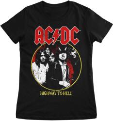 AC/DC Highway To Hell 1979 Tour Black S Női Ing (<![CDATA[PS-5-ACDC001-H60-16-BK-S]]>)