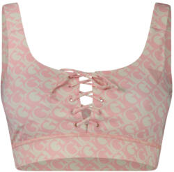 Guess jeans Дамски топ с дънков дизайн guess jeans, Размер s, Цвят Роза (v4rp11mc03w_rsp69u)