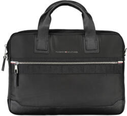 Tommy Hilfiger Кожен бизнес куфар tommy hilfiger, uni, Черен (am0am11574_nebds)
